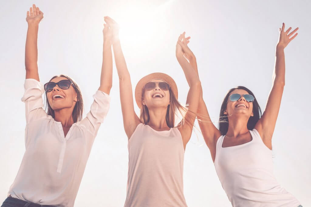 3 happy women - feminine rejuvenation treatments include the O-Shot and V-Lase 