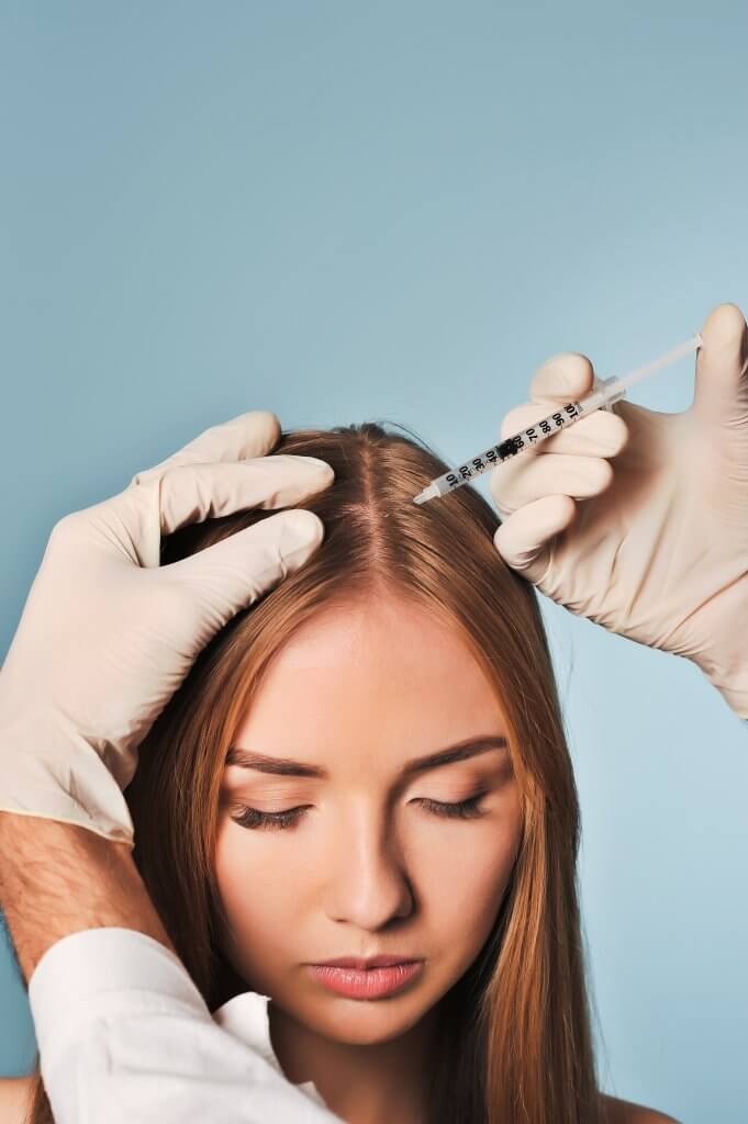 PRP Therapy for Hair loss in men and women can be effective for the right candidate says Dr. Monte Slater.