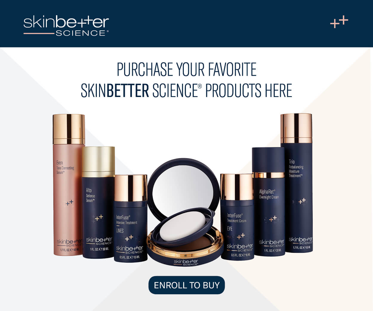 shop for skinbetter at our professional shop or at our office